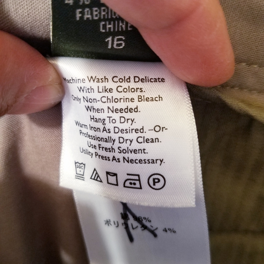 Eddie Bauer Blakely, Khaki Pants Fit 16…‎ - Picture 5 of 7